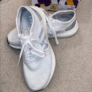 COPY - White adidas gym shoes size 9